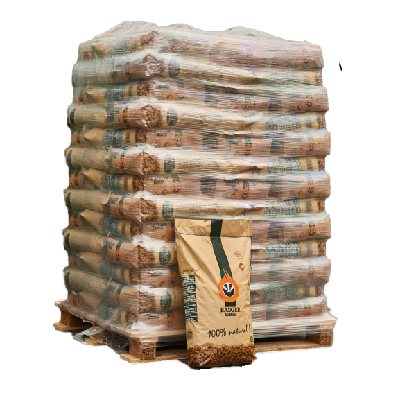 Badger Holzpellets 6mm ENplus A1 DINplus Nadelholz Premium