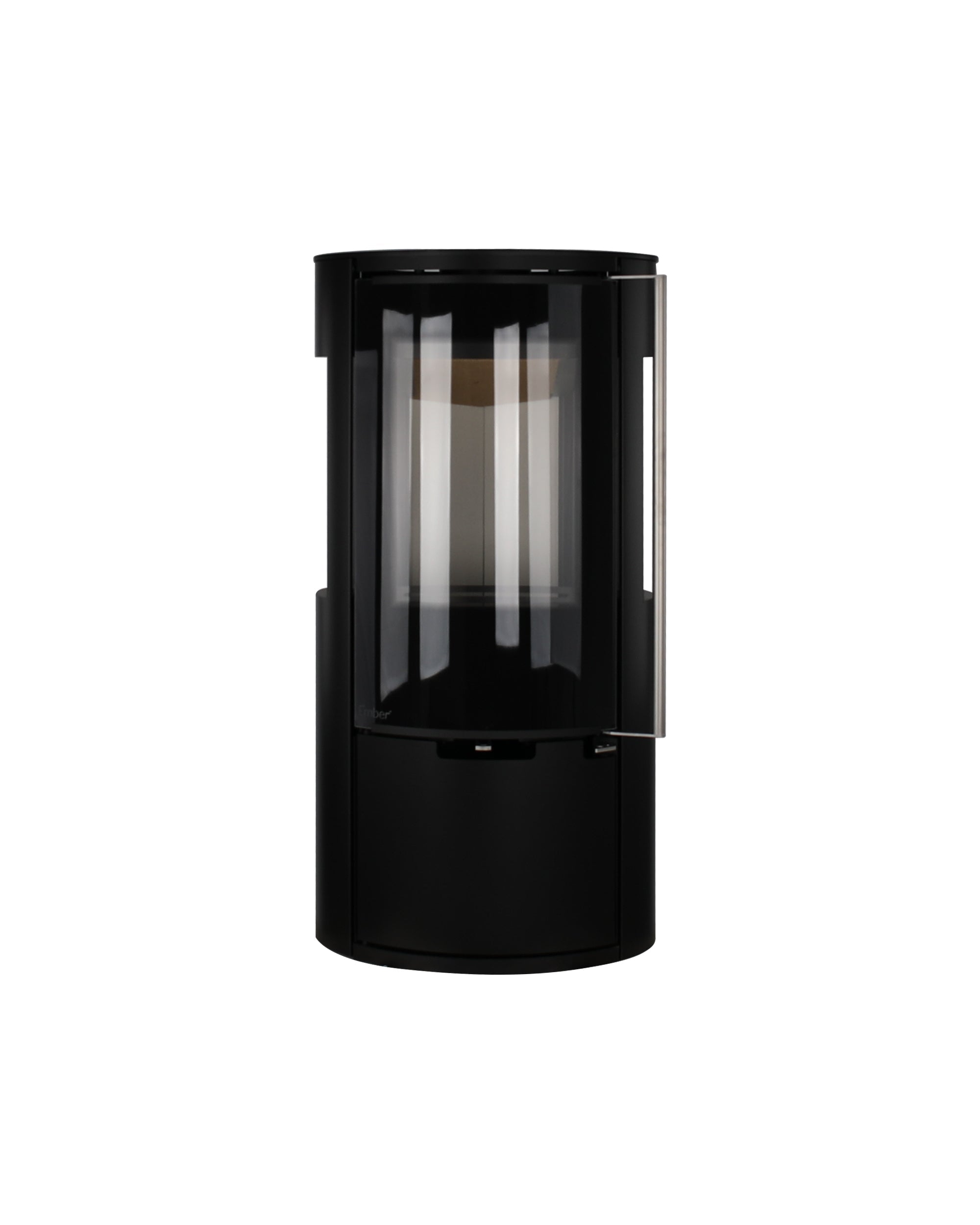 Ember Kaminofen E-15 VG drei Glasscheiben Vollglastür