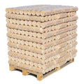 Pressholz-Briketts Hartholz Palette 1008kg 7,5kg Packungen